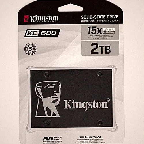 Kingston 2 TB SSD SATA 2.5 internal hard drive