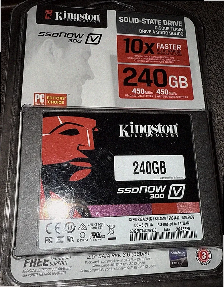Kingston Solid State Hard Drive