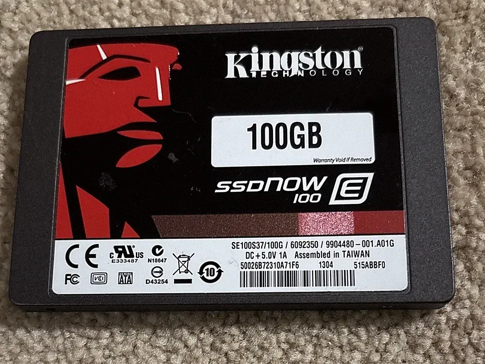 Kingston SSDNow 100E 100GB 2.5 Internal Solid State SATA III