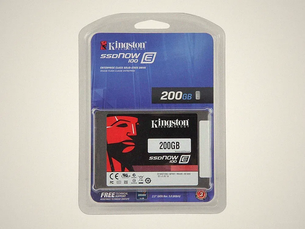 Kingston SSDNow E100 SE100S37/200G 2.5" 200GB SATA III Solid State Drive SSD