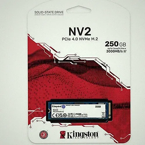 Kingston 256 GB NV2 M.2 NVMe SSD hard drive