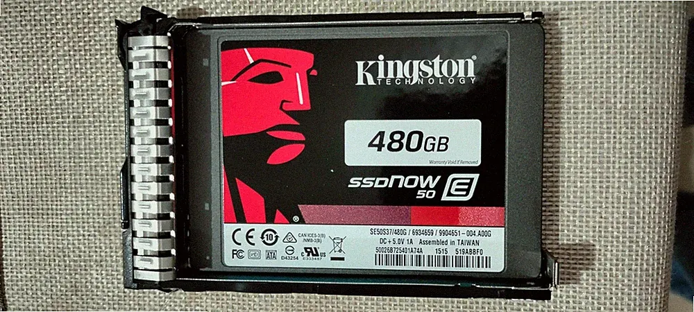 Server Kingston Technology SE50S37/480G SSDNow E50 Solid State Drive SSD 480GB
